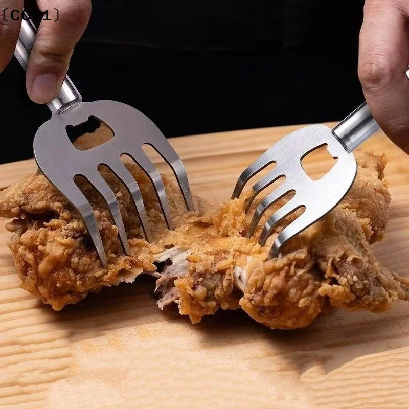 Stainless Steel Hand Guard Artifact Kitchen Finger Cutting Vegetable Qme
