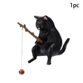 Creative Landscape Office Ornaments Fishing Fun Mini Decorative Qme A4