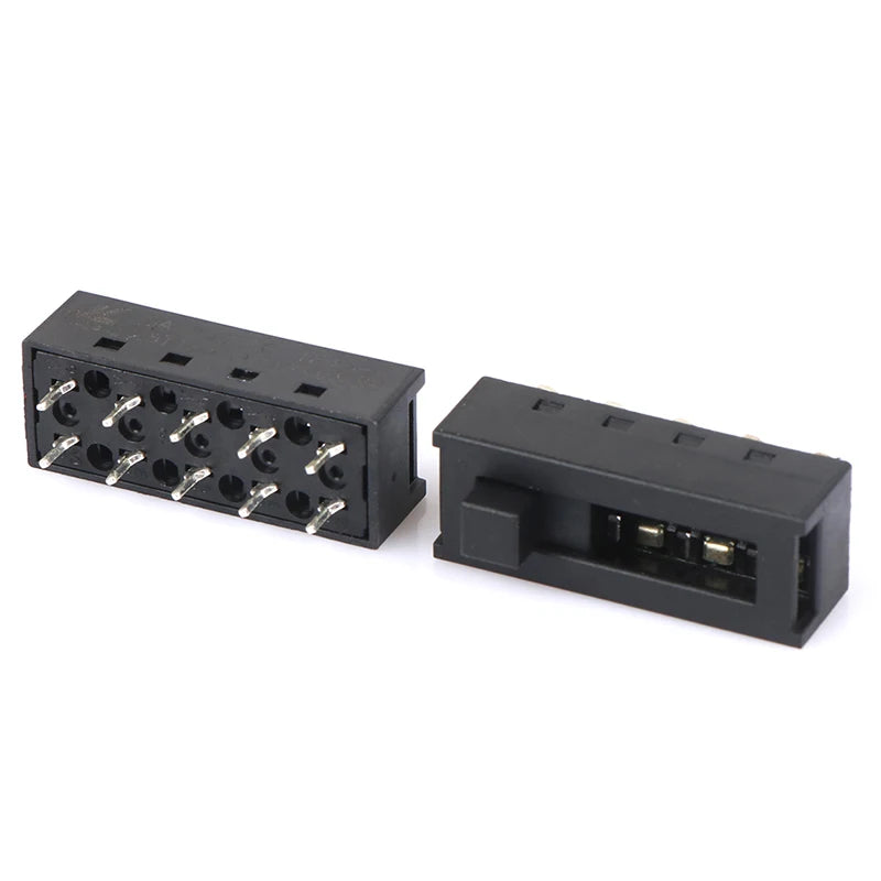 1Pc 8A 250VAC 4 Positions 10 Pins Hot And Cold Air Cylinder Toggle Switch For Hair Dryer Connector Hair Salon Accessories. Qme