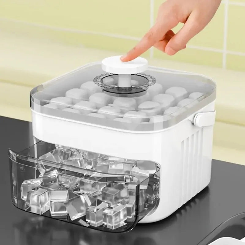 50 Grids Ice Mold Ice Tray Double-layer Ice Cube Tray Reusable Food-grade Ice Cube Molds for Ice Cube Manufacturers Qme