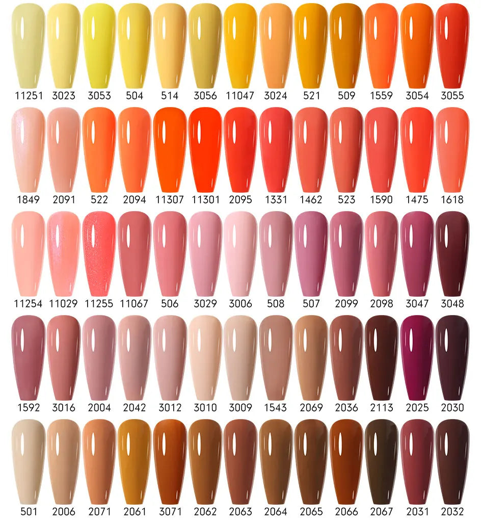 Arte Clavo Gel Varnishes Summer Semi-permanent Nails UV LED Lamp Qme