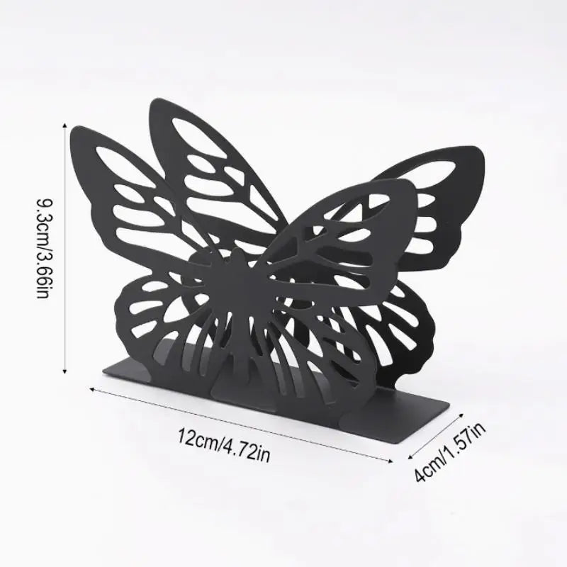 Cartoon Pattern Napkin Holder Paper Drawer Storage Bracket Organizer Qme