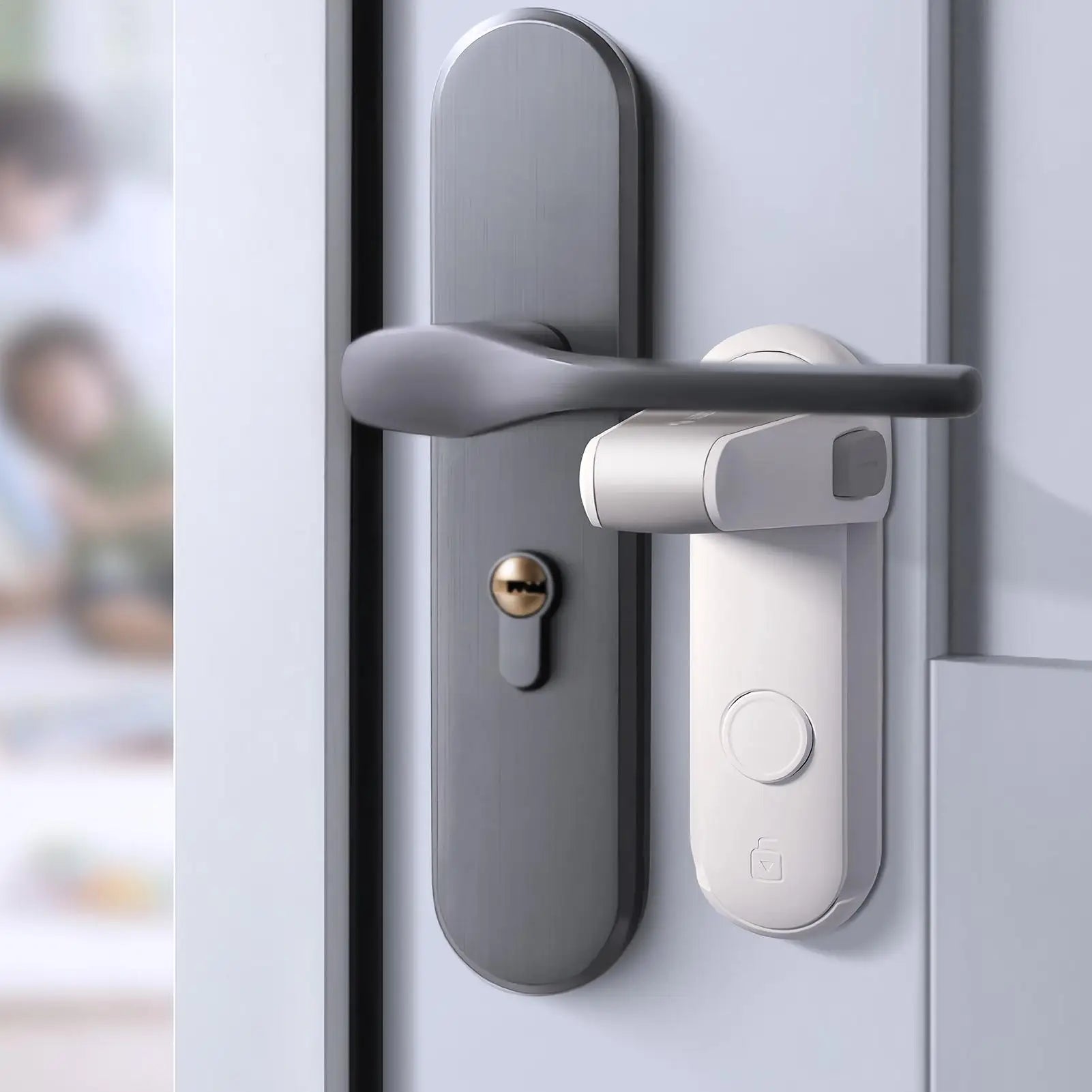 Door Lock Kids Modern Proofing Hardware Child Safety Locks Doors Home Qme
