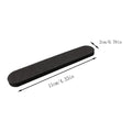 Cap Reducer Tape Sweatband Hats Filler White Mens Sewing Adhesive Qme Black 10PCS