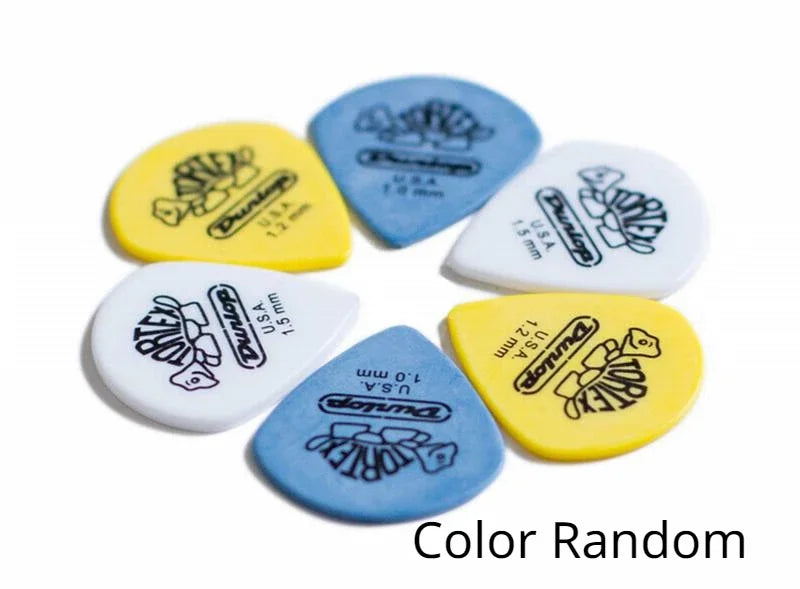 10pcs Dunlop Guitar Picks Electric Guitar Parts Picks Accessories 6 Kinds Thickness Picks Acoustic Guitar Qme S 1.0MM