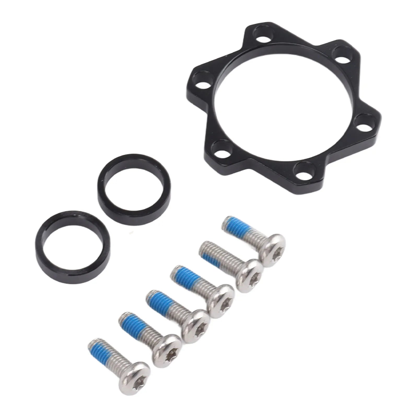 15mm Bike Front Hub Adapter Aluminum Alloy 100mm to 110mm Bike Boost Hub Conversion Set for DIY 100mm to 110mm Front Hub Adapter Qme