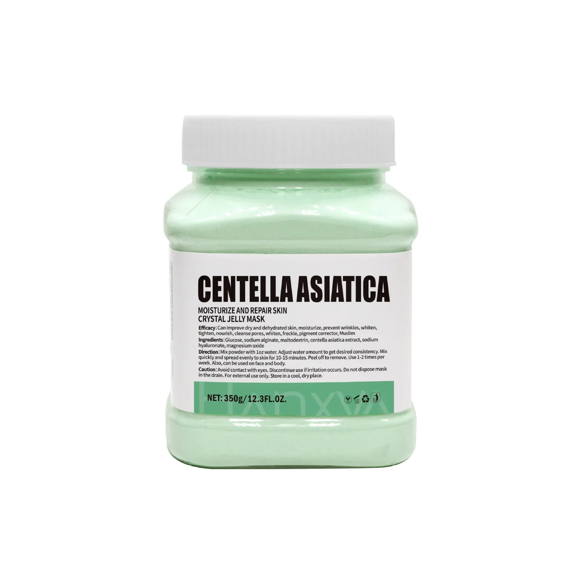 Floral-scented Moisturizing Jelly Mask Nourishes Softens Skin Crystal Qme Centella