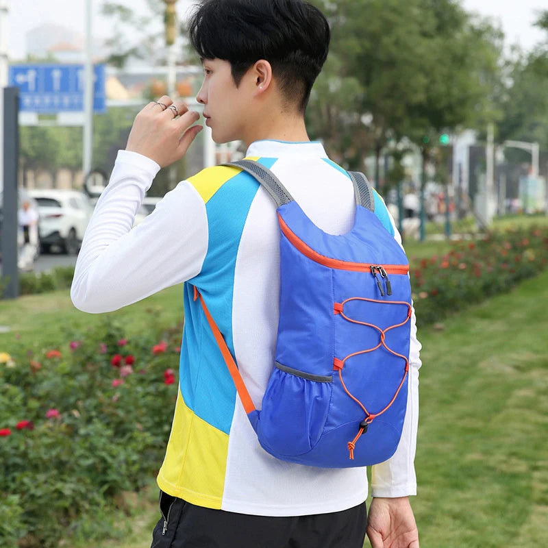 Camping Hiking Travel Multifunctional Outdoor Folding Backpack Qme