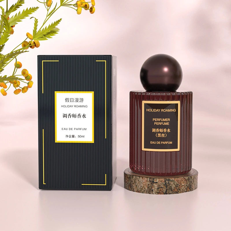 Black Coffee Eau De Toilette Long-lasting Floral-fruity Fragrance Qme Coffee 50ml