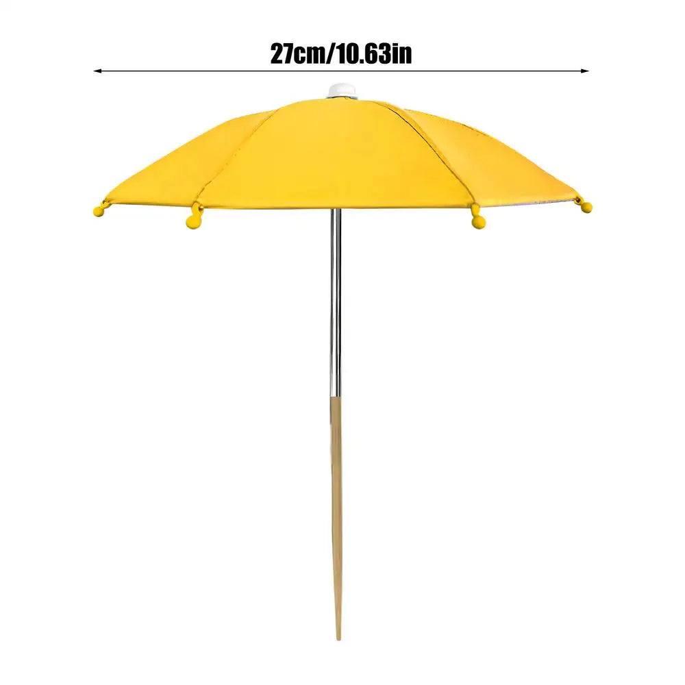 1pcs Plant Umbrella Portable Water Resistant Garden Umbrellas For Plants Flowers For Patio Balcony Courtyard Backyard Porch Roof Qme Yellow