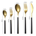 Stainless Steel Imitation Wooden Handle Cutlery Western Tableware Qme 04