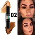 Contour Stick Duo Double-eneed Highlight Shadow Cream Waterproof Full Qme 02