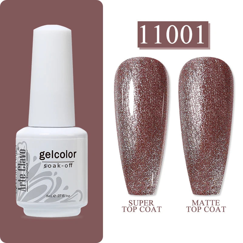 Arte Clavo Art Nails Varnish Base Coat Gel Nail Polish UV LED Lamp