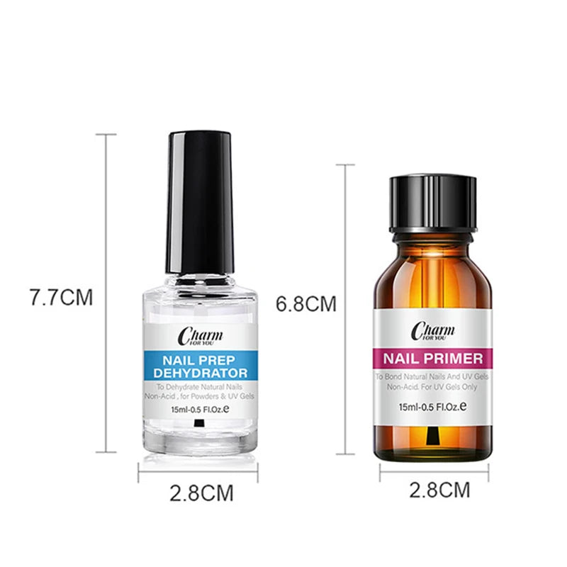 Gel Nail Preparation Drying Agent Acid-free Base Coat Alcohol-free Qme