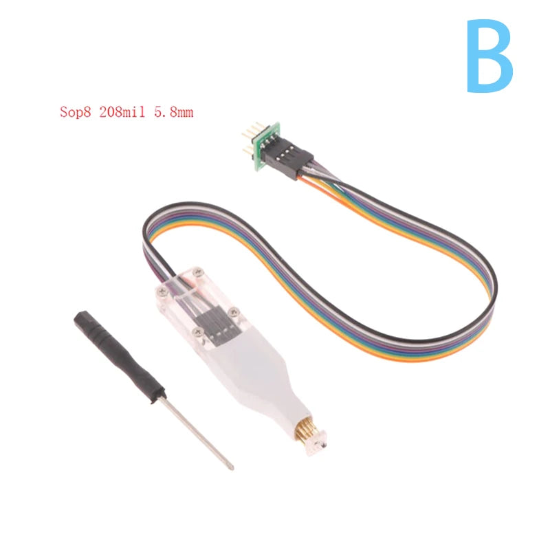 Sop8 W-son Chip Burn Write Probe Spring Needle Flash EEPROM Burner Qme B