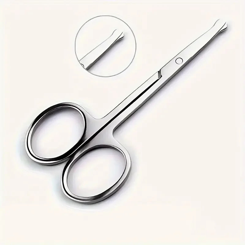 Eyebrow Scissors Beauty Eyelashes Hair Trimmer Beard Eyebrows Makeup Qme