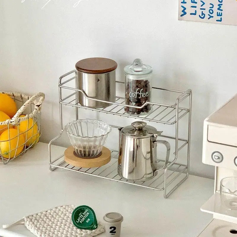 Bathroom Toiletries Cup Organizer Racks Kitchen Countertop Storage Qme