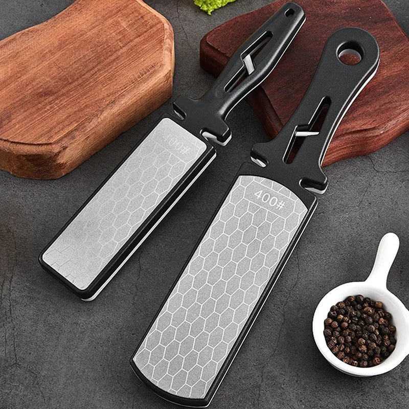 1 Knife Sharpener Diamond Bars 400 1000 Grit Kitchen Knives Tungsten Qme