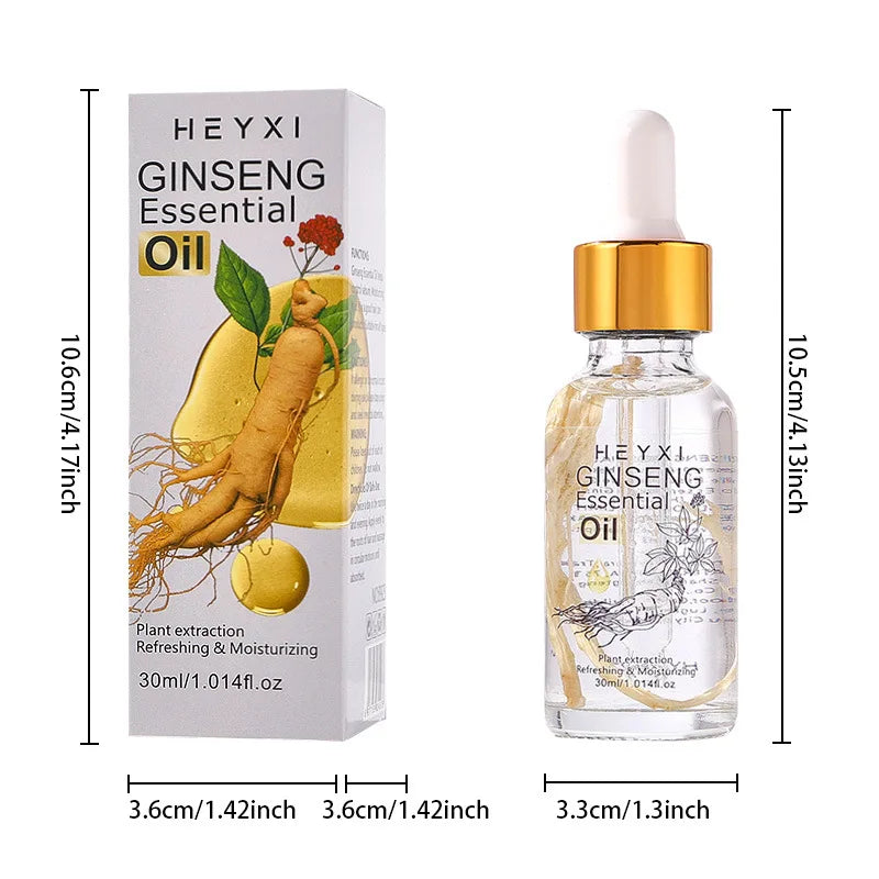Ginseng Moisturizing Essence Oil Lasting Nourishment Soft Hair Qme