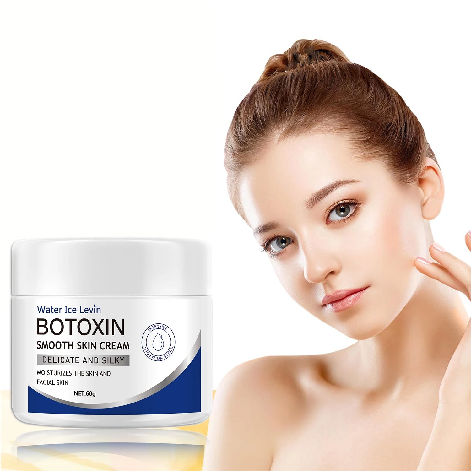 Btxin Firming Moisturizing Cream, Deeply Nourishes, Improves Sagging Skin, Smoothes and Softens Skin, Makes Skin Look Younger, Suitable for All Skin Types, Non-Greasy Qme
