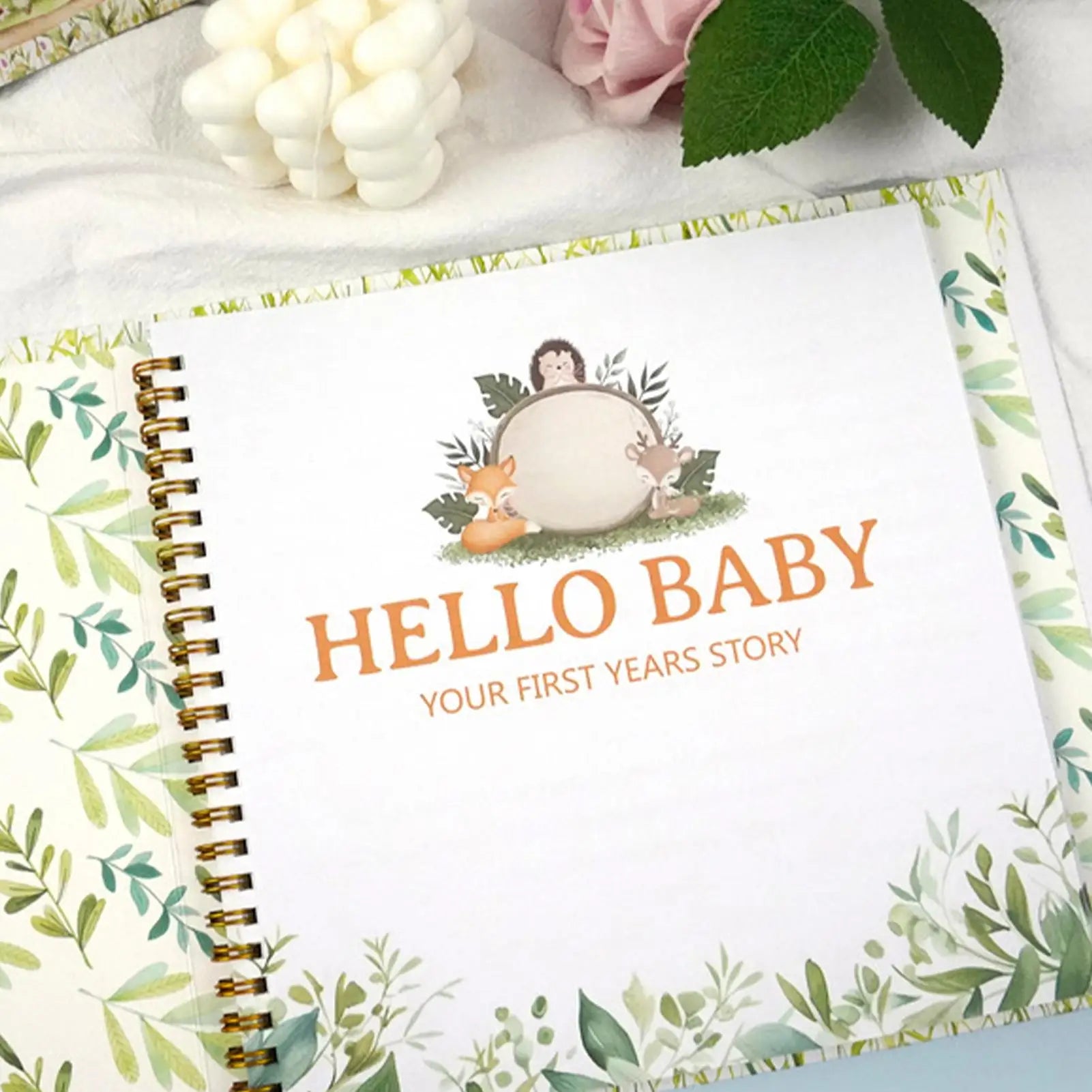 Baby Milestone Book First 5 Year Kids Record Scrapbook Every Event Qme