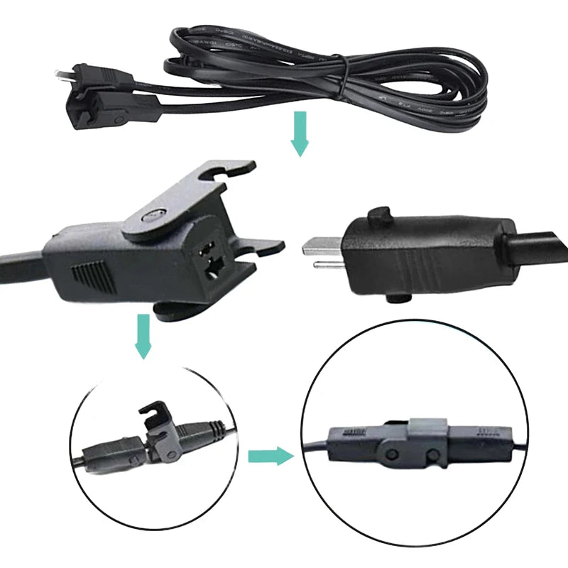 Electric Recliner Chair Sofa Extension Cord Power Supply Cable Qme