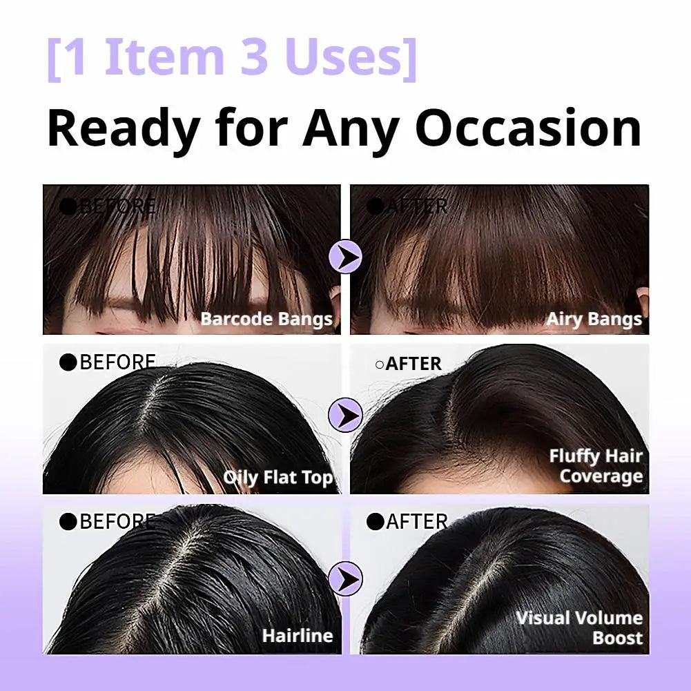 Hair Volumizing & Control Powder - Root Lift, Long-Lasting Fullness, All-Day Styling | Oil-Free & Oil-Control Formula For Women Qme