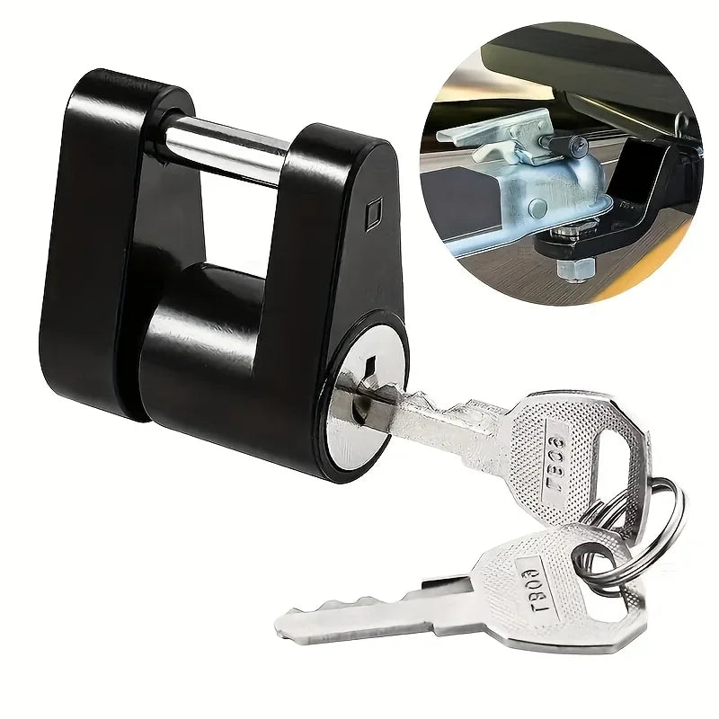 Trailer Hitch Lock, it features a secure locking function and is suitable for farm and urban agricultural equipment Qme