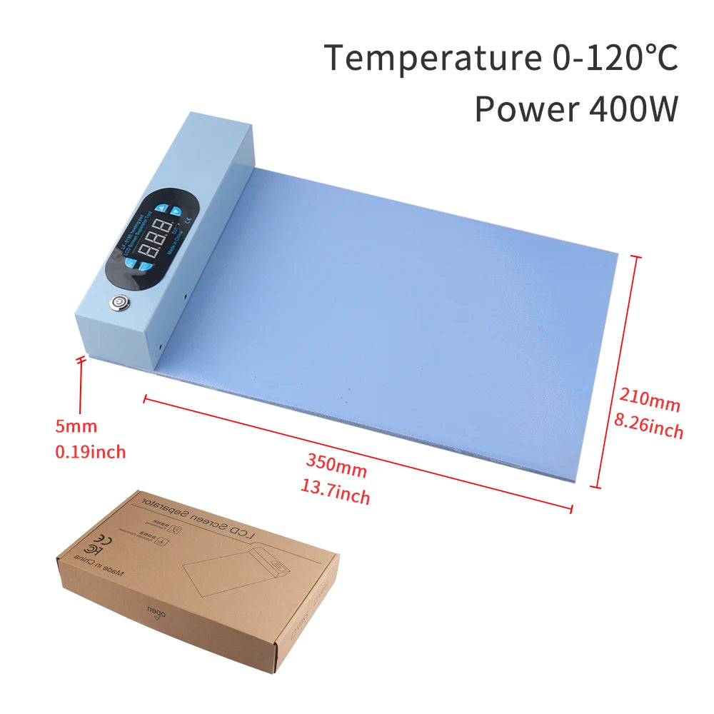 LF-918E LCD Screen Separator Blue Splitter Heating Stage Pad Iphone Qme LF918E set1 220V EU PLUG