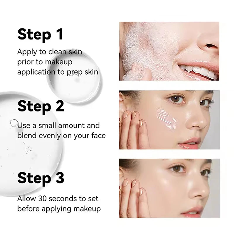 Primer Transparent Tube Moisturizing Hydrating Anti-makeup Removal Qme