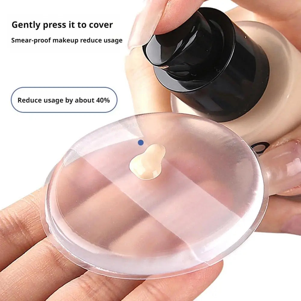 Silicone Powder Puffs Makeup Sponge Washable Foundation Jelly Puff Qme