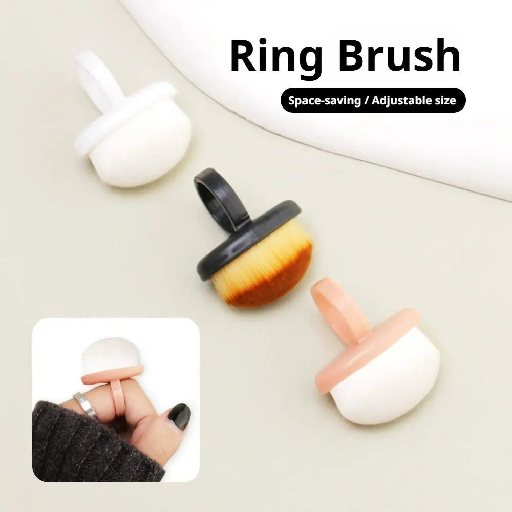 Nail Dust Cleaning Brushes Soft Fingernail Brush Ring Fingernails Qme