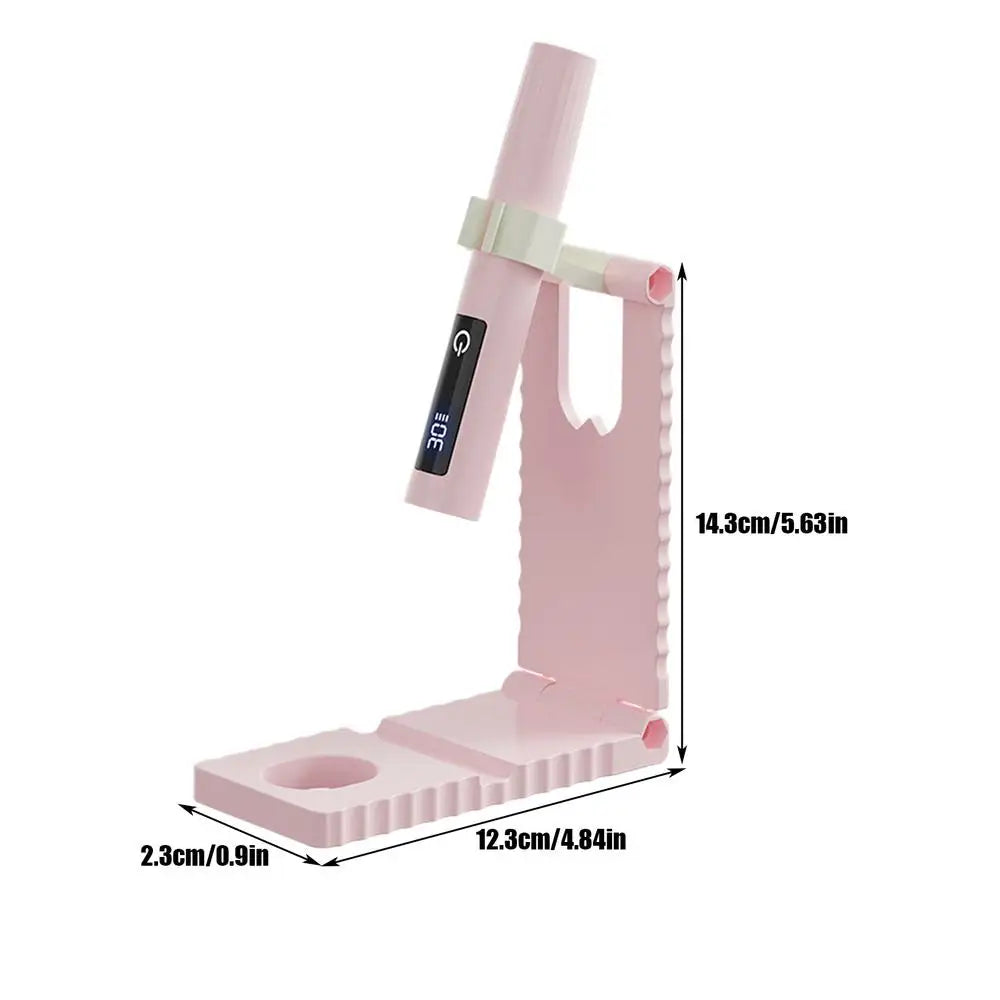 Mini UV Light Supports Nails Lamp Timing Display Nail Handheld Family Qme Pinkk China Mainland