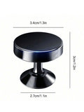 360 Rotatable Magnetic Car Phone Holder Universal Dashboard Mount Gps Qme black