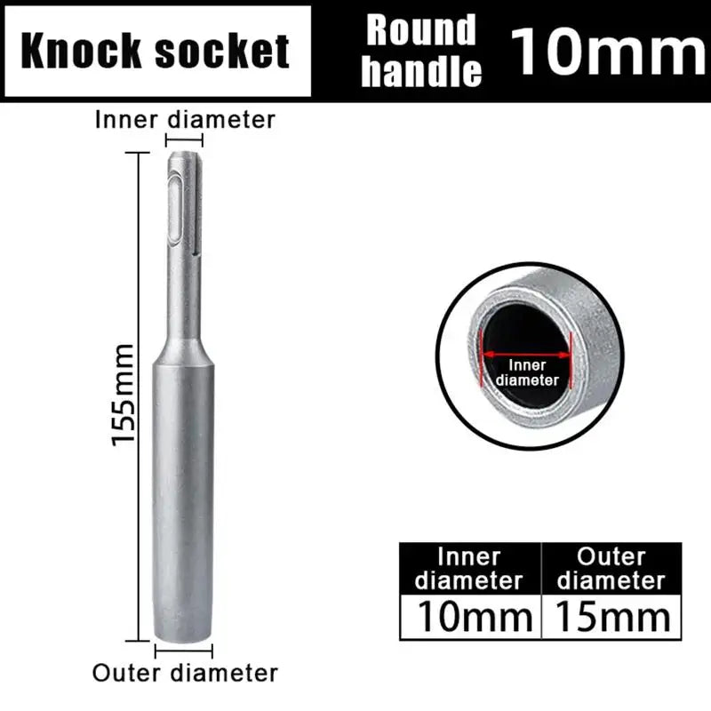 Ground Rod Driver Earth 8 10 12 16 Heavy Duty Durable Hardened Steel Qme 10mm