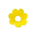 B Soft Adjustable Flower Shaped Pet Recovery Collar, Elizabethan Protective Collar Anti-Bite Healing Aid for Puppy Kitten Qme Yellow 19-22cm