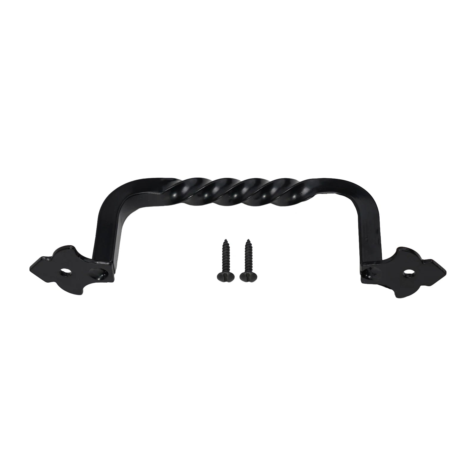 Solid Steel Barn Door Pull Hardware For Garden Sheds Cabinets Sliding Doors Screen Doors And Fence Applications Qme 148MM