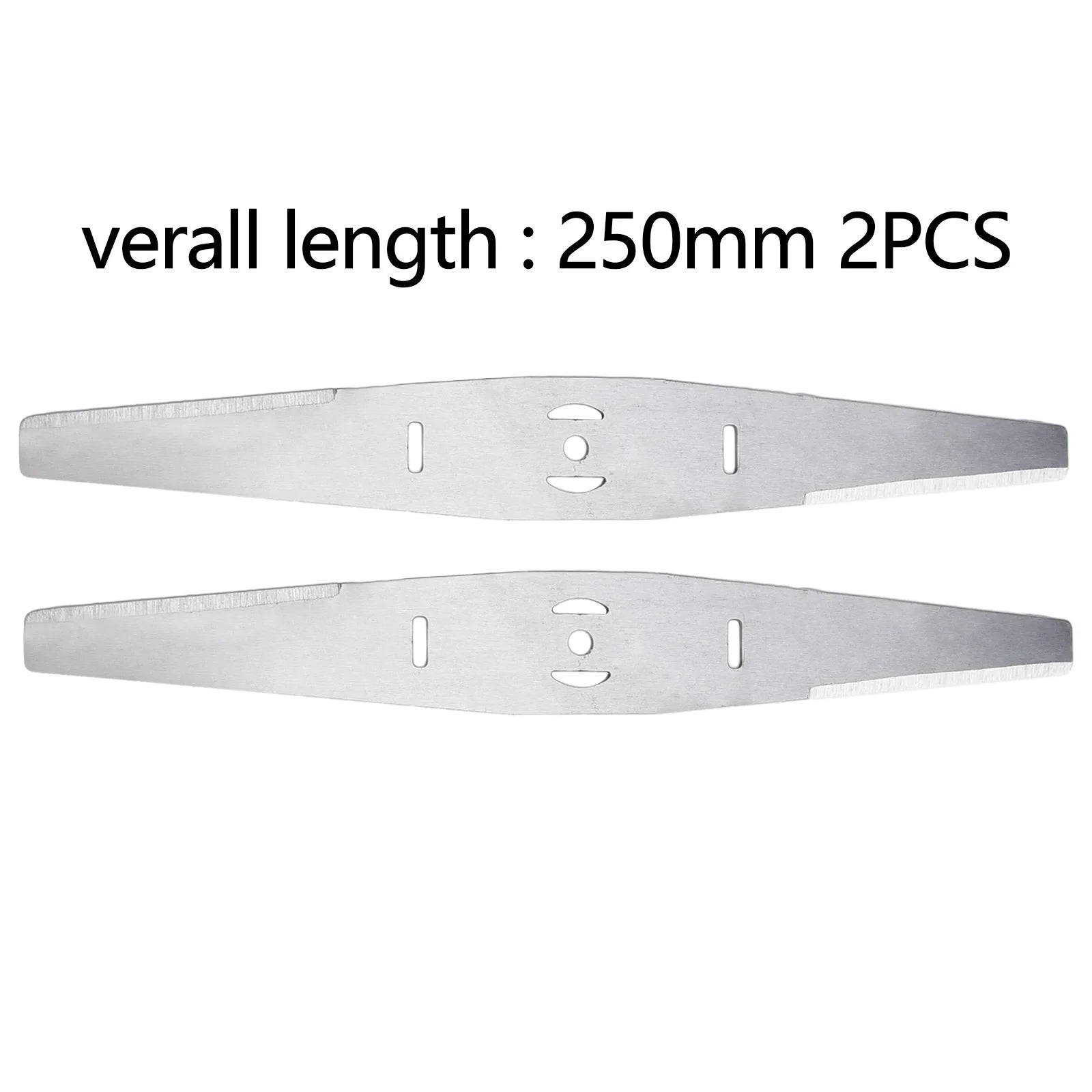 Lawn Mower Parts Saw Blade 250mm/10inch 2pcs 2x Accessories Animal Husbandry Metal Grass Wasteland Reclamation Qme