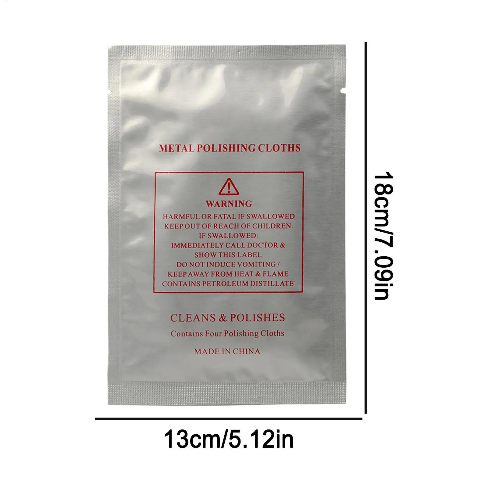 Watch Polishing Cloth 4 Jewelry Cleaner Anti-tarnish Scratch Repair Qme