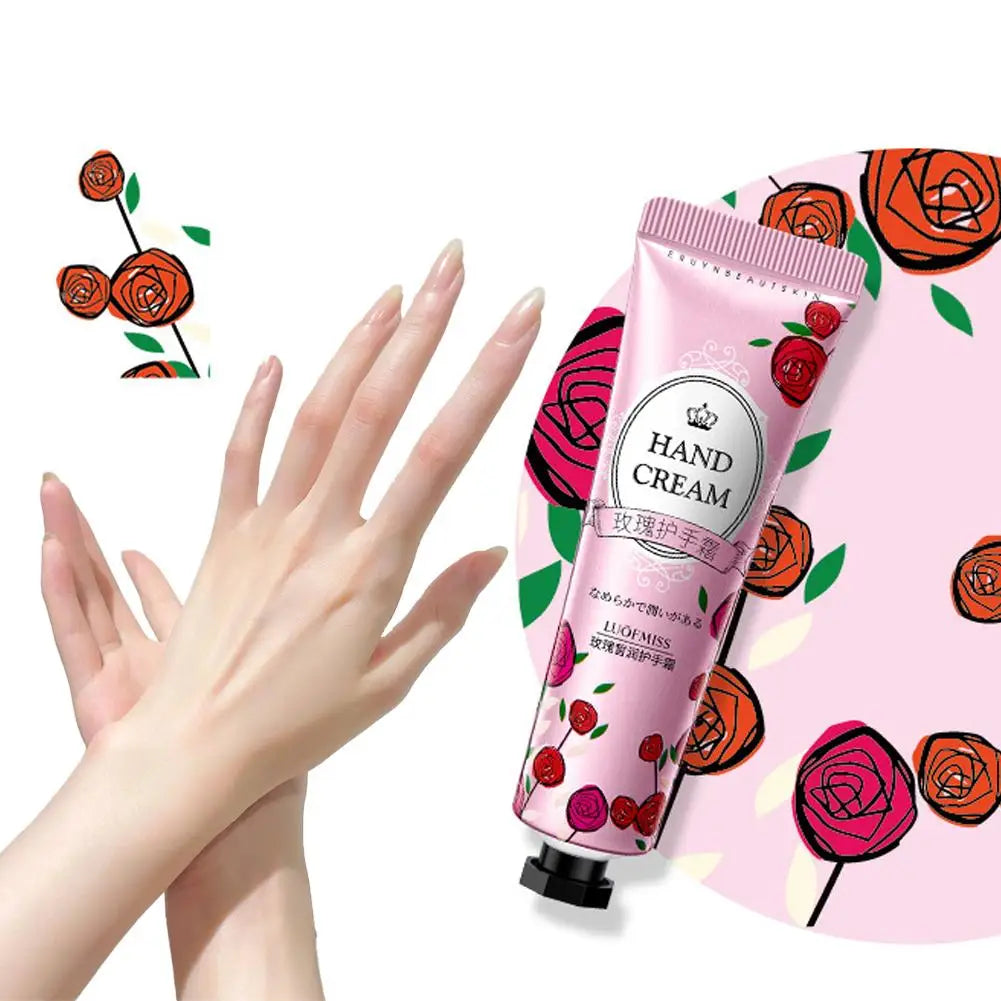 Plant Fruit Hand Cream Natural Fragrance Moisturizing Lotion Dry Qme