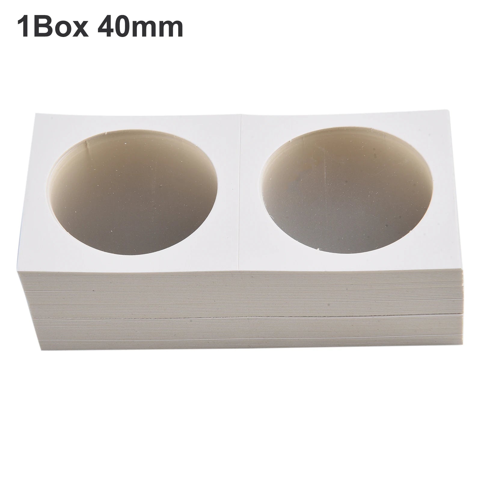Coin Holders Square Cardboard Box Ensures Safe and Convenient Storage for Your Coin Collection 12 Specifications Qme 40mm