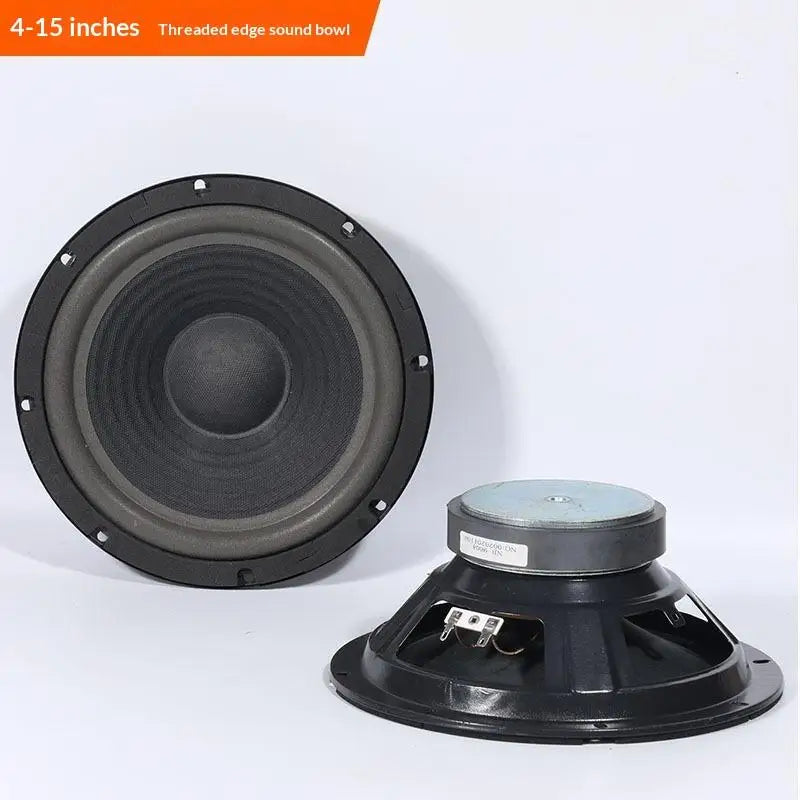 Durable Speaker Woofer Paper Cone Foam Edge Voice Coil 4 5 6 8 10 Car Qme