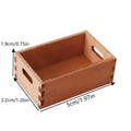 1 12 Dollhouse Mini Wooden Storage Basket Simulation Furniture Model Qme A1