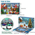 2025 Christmas Countdown Calendar 24 Days Pull-back Car Kid Small Qme A 24pcs China Mainland