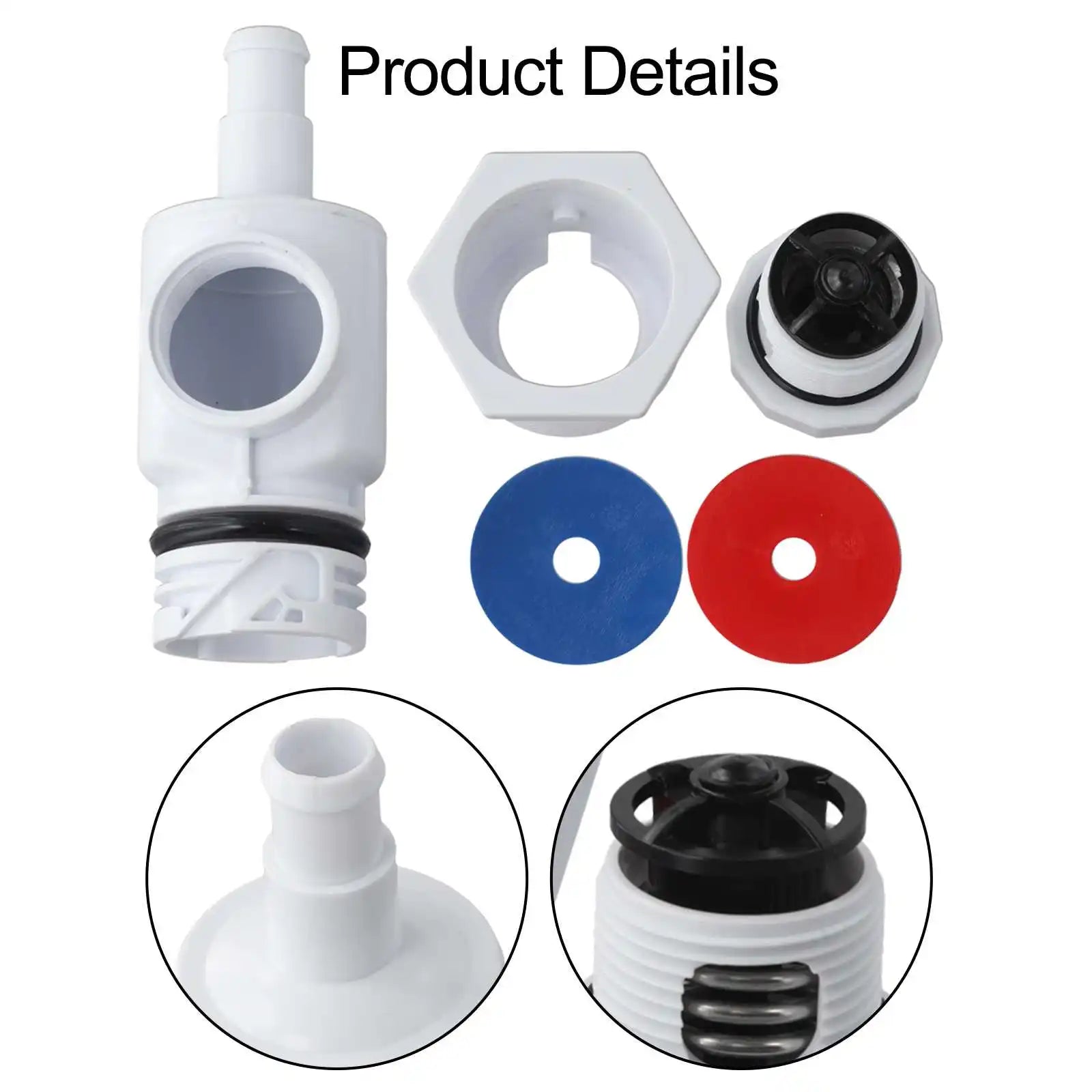 Wall Connector Quick Disconnect Valve Wall Fitting For For Polaris 280 180 9-100-9001 Robot Pool Cleaner Replacement Part Qme