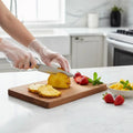 Clear Disposable Gloves Transparent Plastic Latex Food Prep Safe Qme Default Title