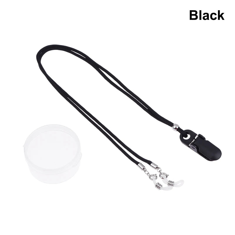 Hearing Aid Anti-lost Lanyard Safety Behind Ear Aids Accessory Qme Black