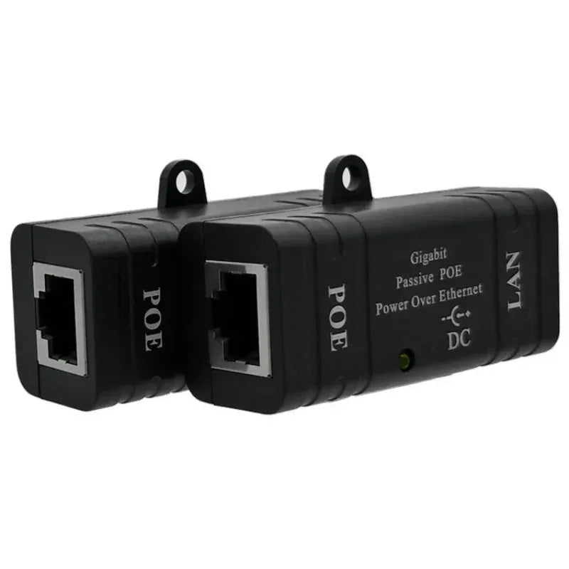 5pcs 1000 Mbps 5V 12V 24V 48V/1A POE Injector Power Splitter for IP Camera POE Adapter Module Accessories Qme