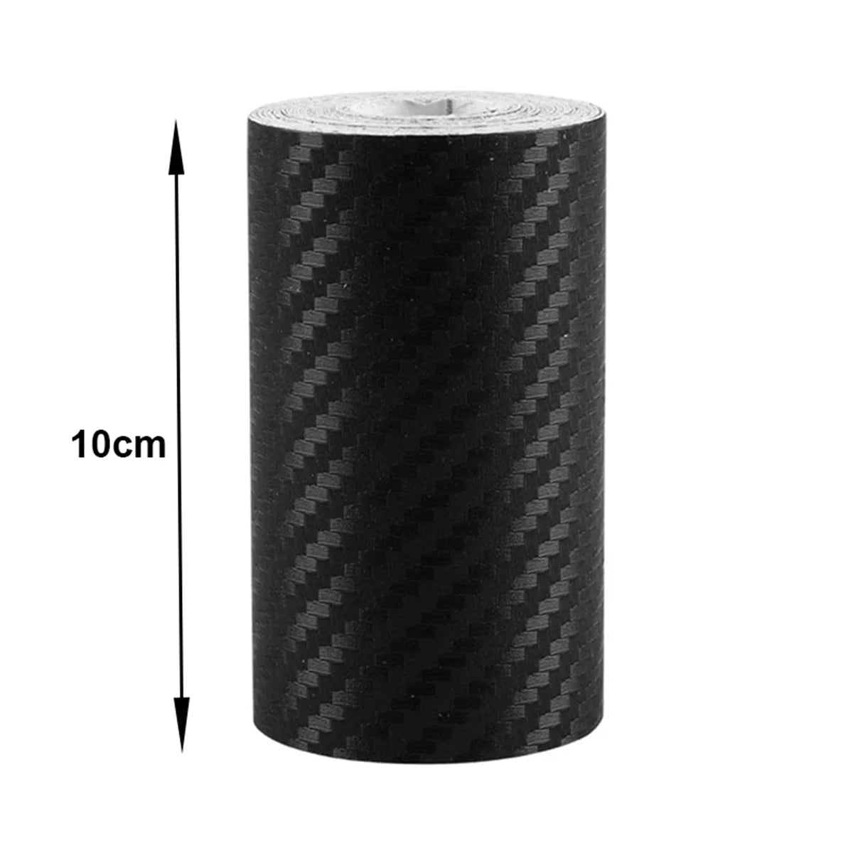 1-10M 3D Nano Carbon Fiber Stickers Car Door Edge Anti-Scratch Tape Black Side Mirror Protector Strip for Vehicle Protection Qme 10cm 10m