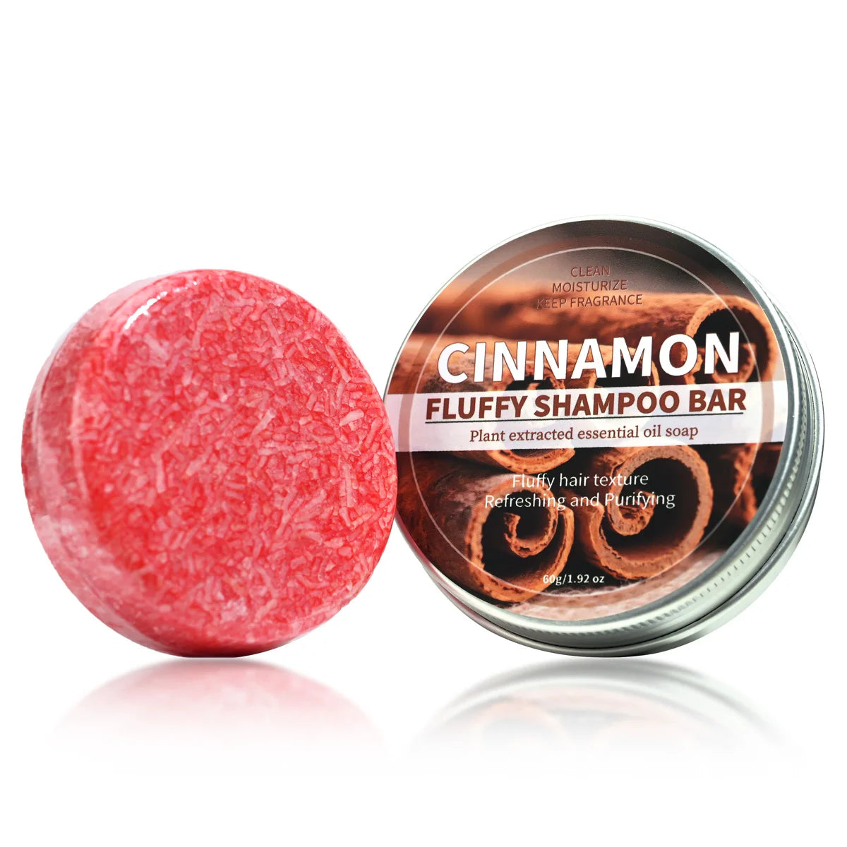 Cinnamon Essential Oil Shampoo Bar Natural Plant Spice Extract Qme